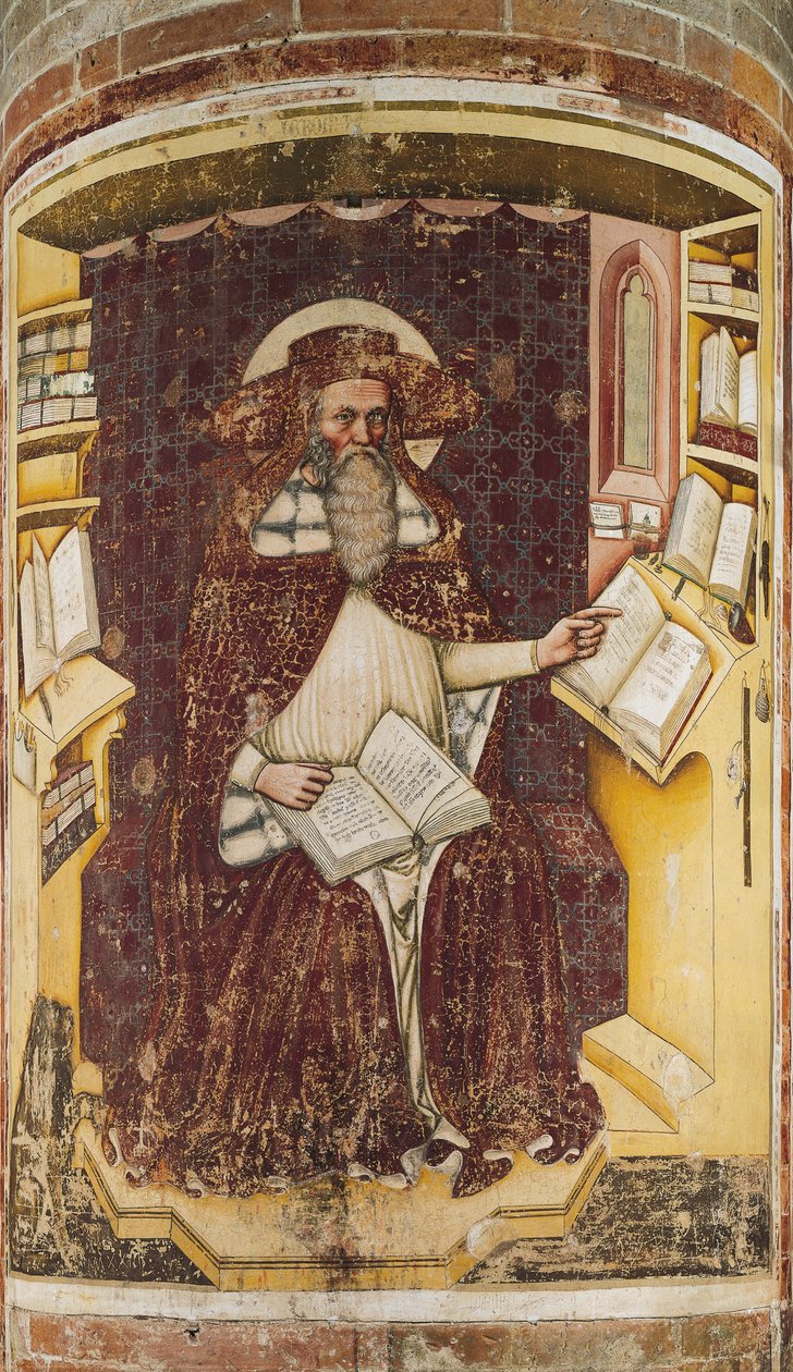 St Jerome, Church of San Nicolo, Treviso by Tomaso da (late 15th century) Modena