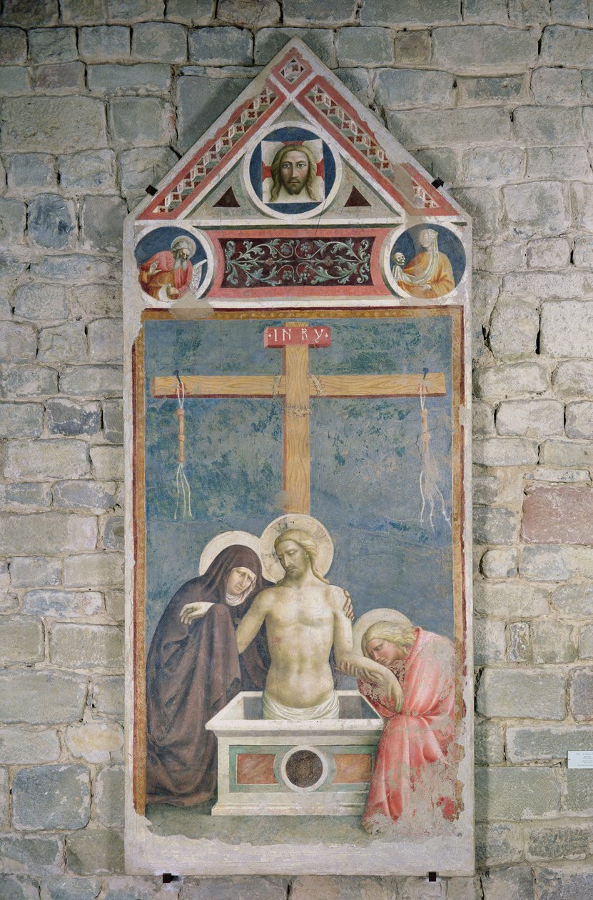 Pieta by Tommaso Masolino da Panicale