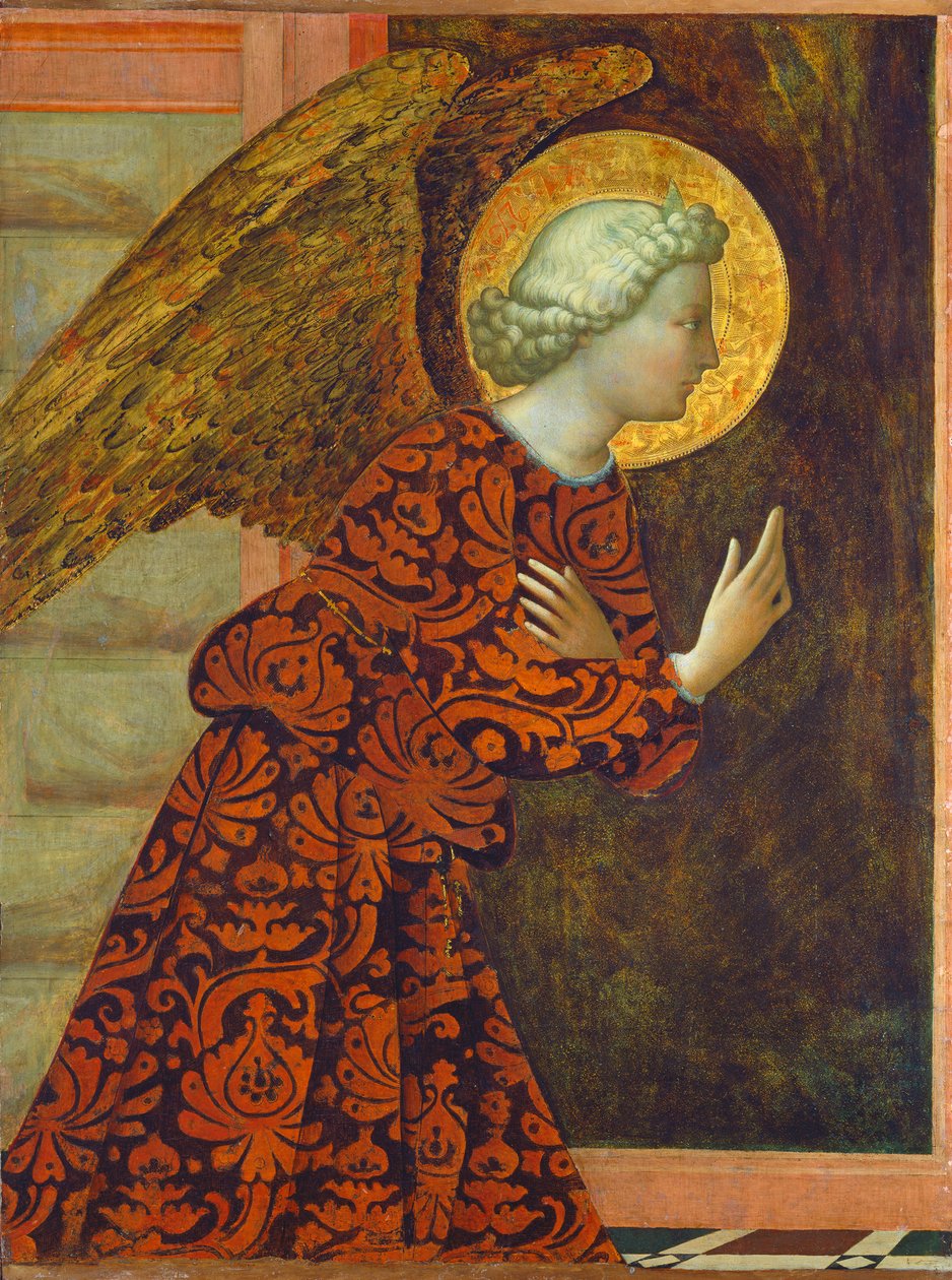 The Archangel Gabriel, c. 1430 by Tommaso Masolino da Panicale