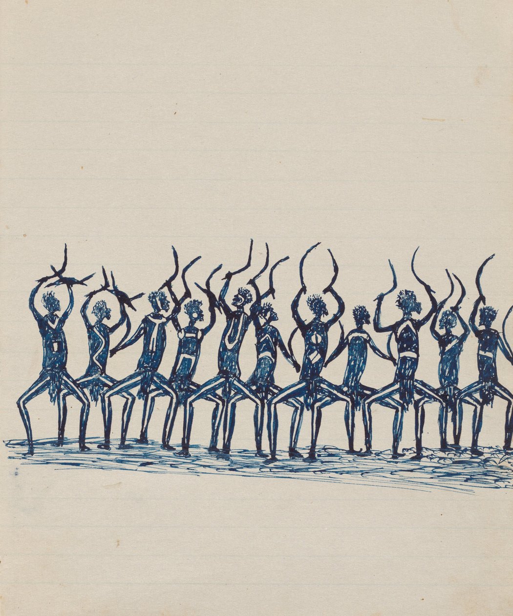 Corroboree by Tommy McRae