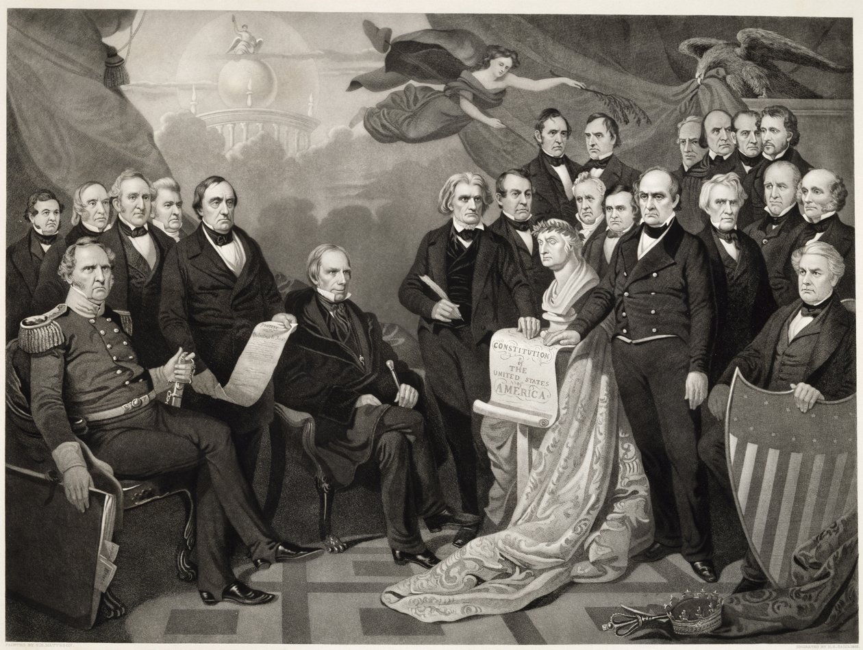 Union, 1852 by Tompkins Harrison after Matteson