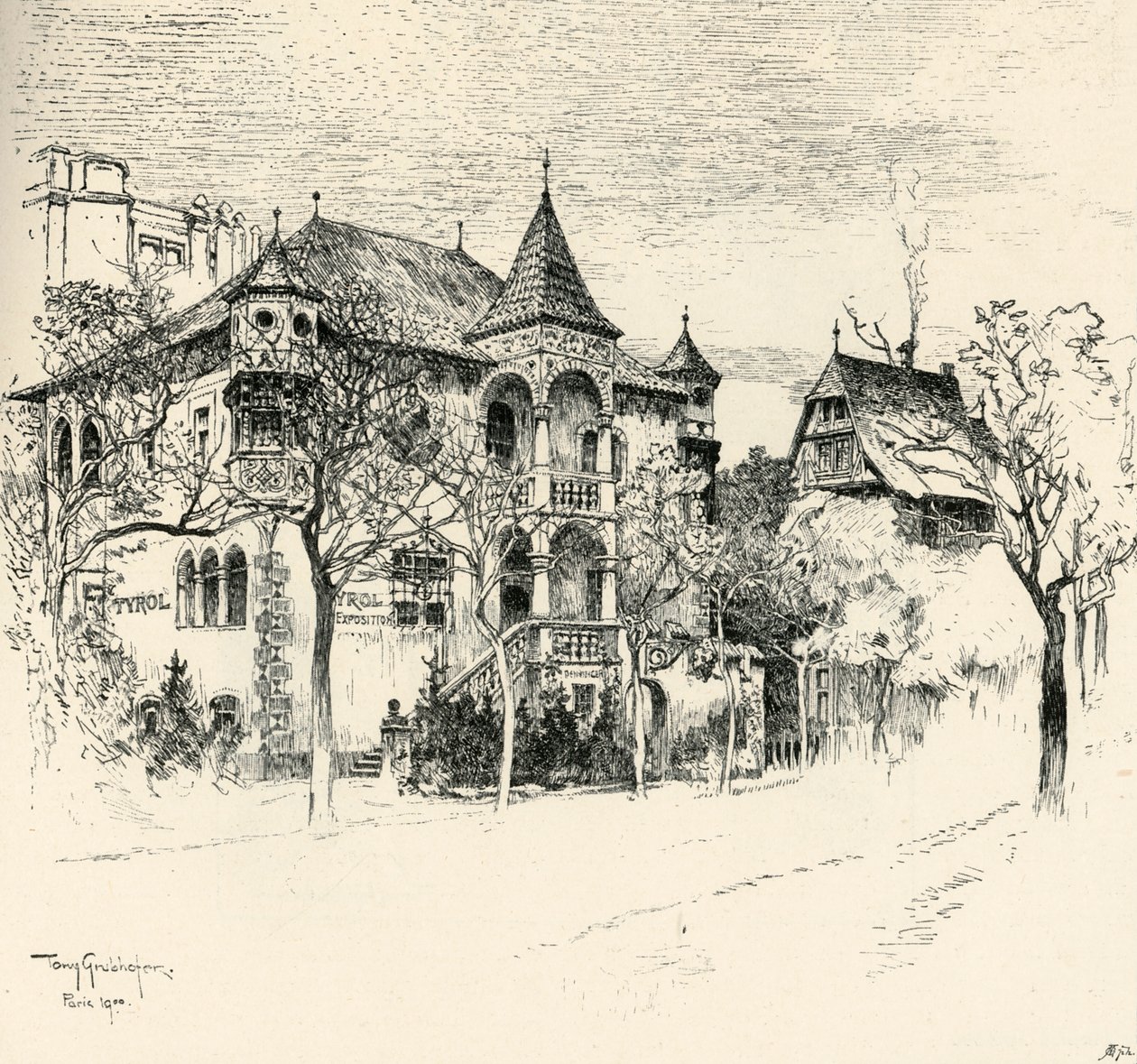 Chateau Tyrolen by Tony Grubhofer