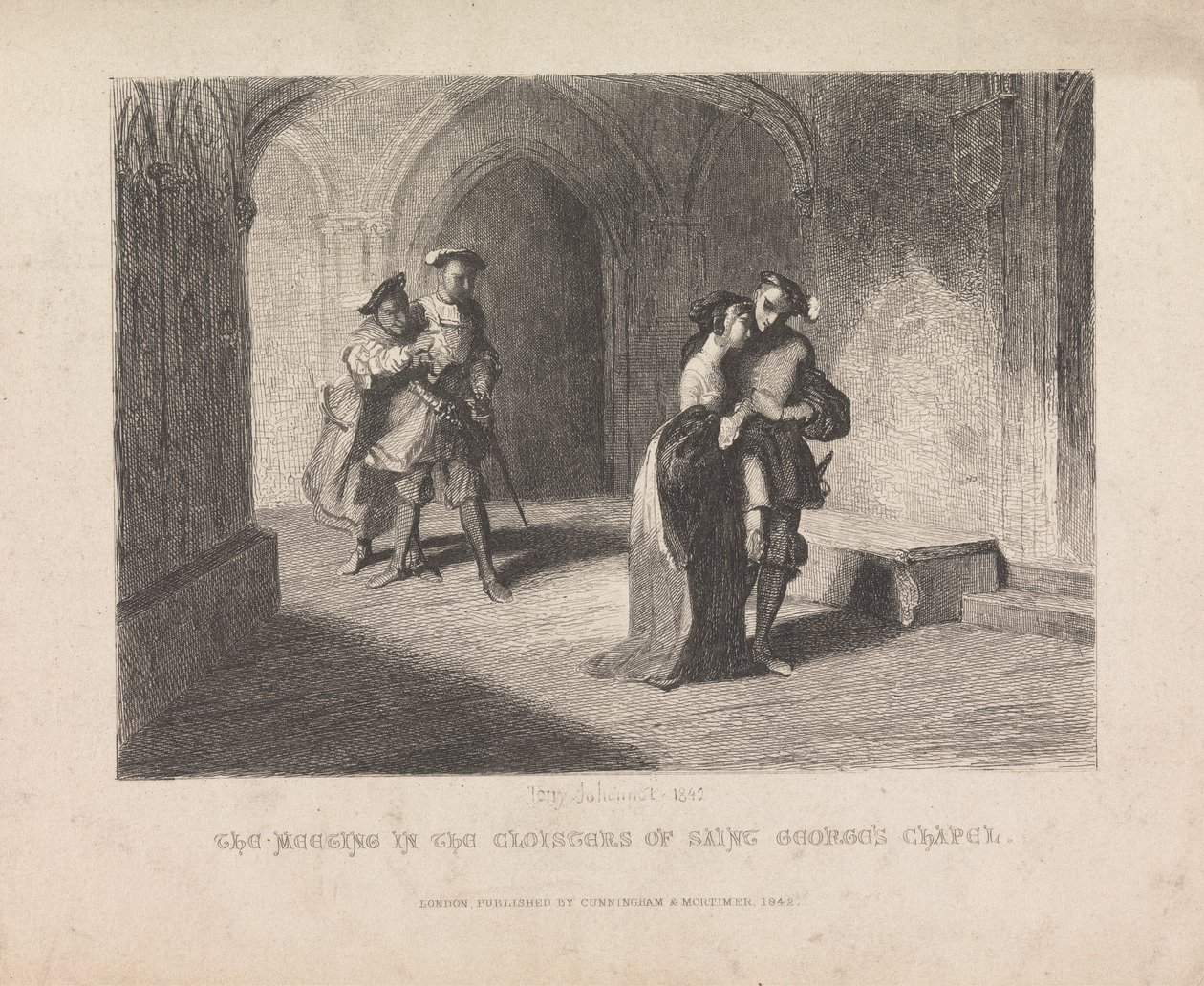 The Meeting in the Cloisters of Saint George