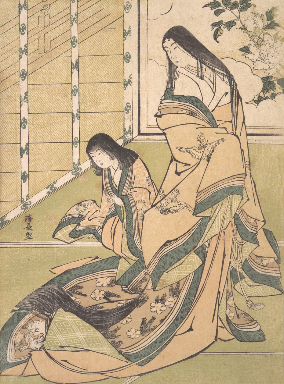 The Third Princess Onna San no Miya, ca. 1781-89 by Torii Kiyonaga
