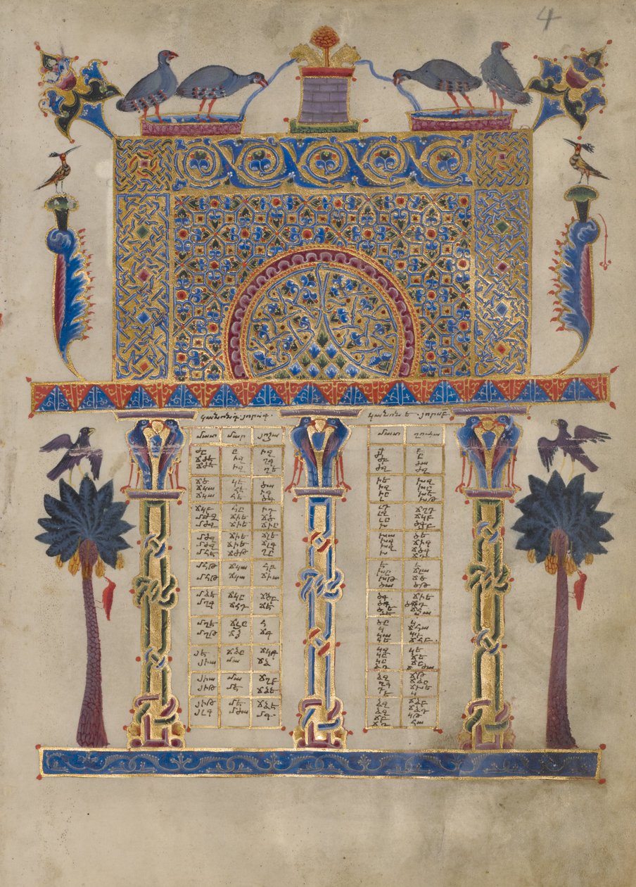 Canon Table Page by Toros Roslin