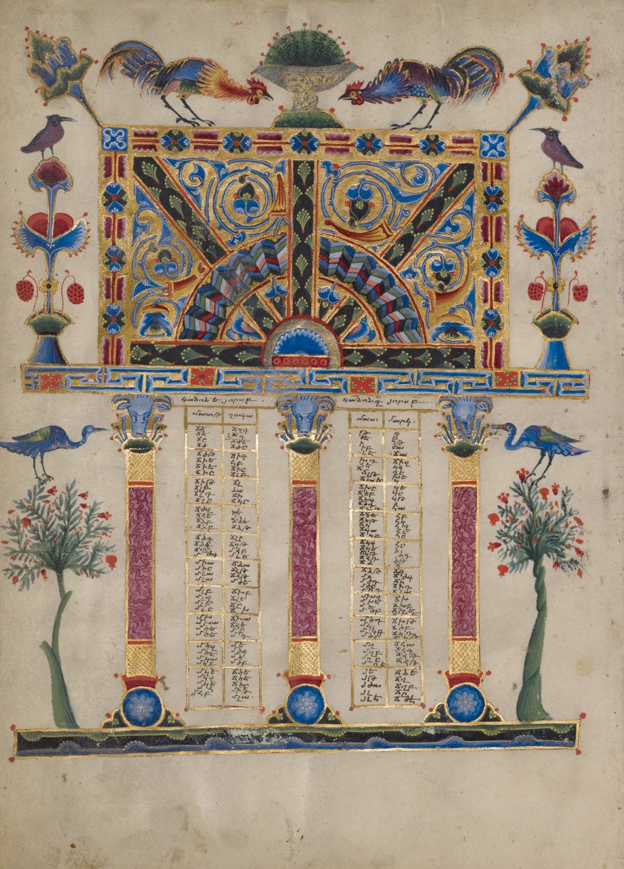 Canon Table Page by Toros Roslin