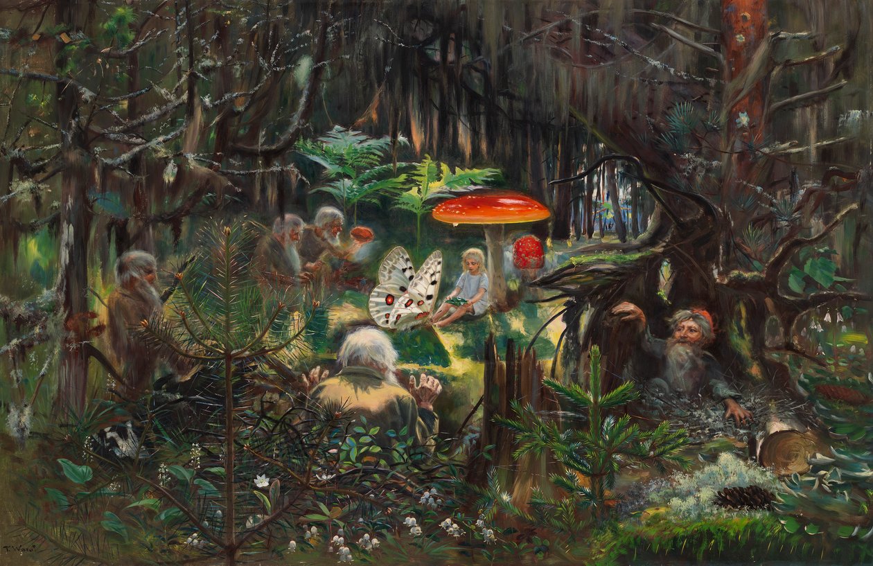 Fairy Tale Princess, c.1896 by Torsten Wasastjerna