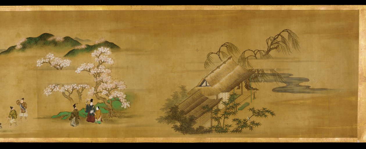 Landscapes of the Four Seasons, Edo period, 17th century by Tosa Mitsuoki