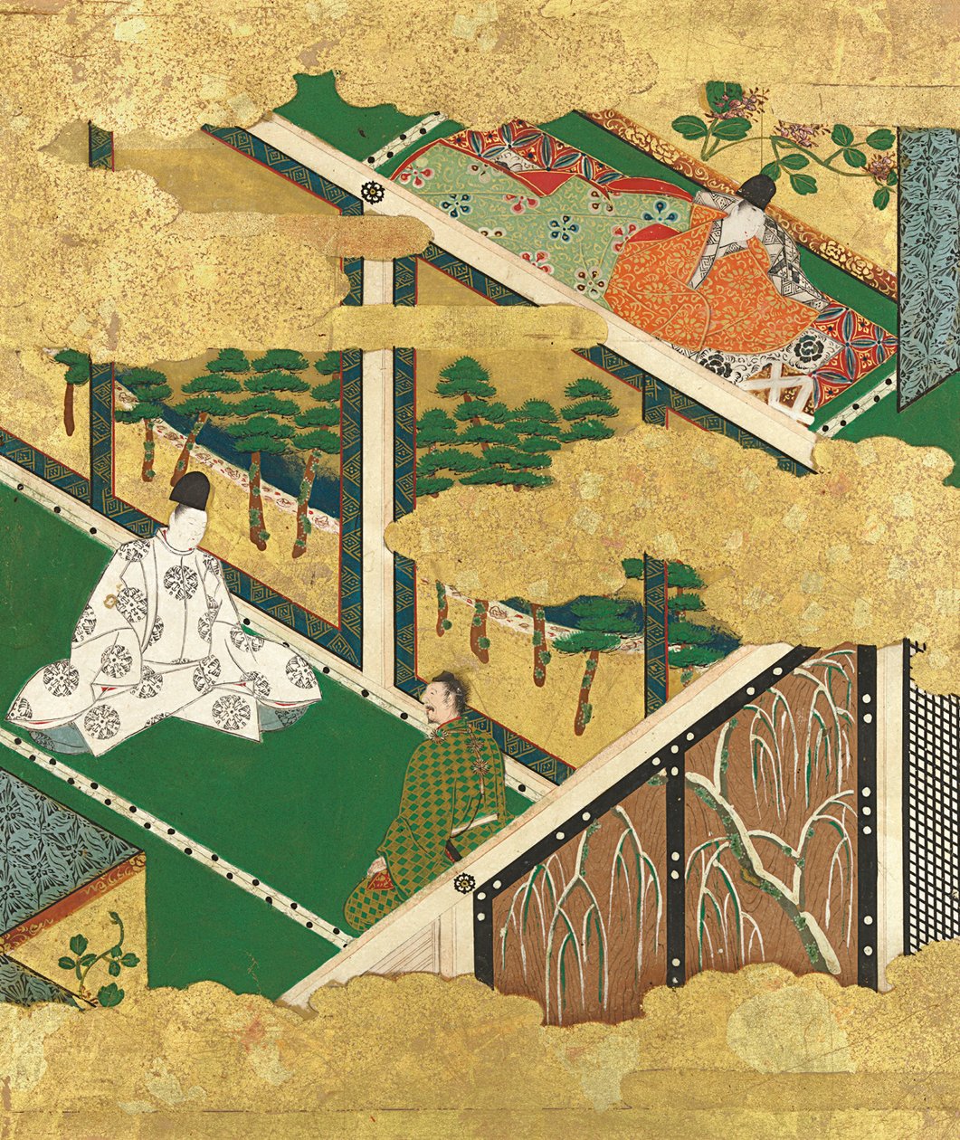 The Oak Tree Kashiwagi by Tosa Mitsuyoshi