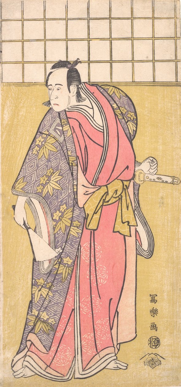 The Actor Ichikawa Yaozo III by Toshusai Sharaku