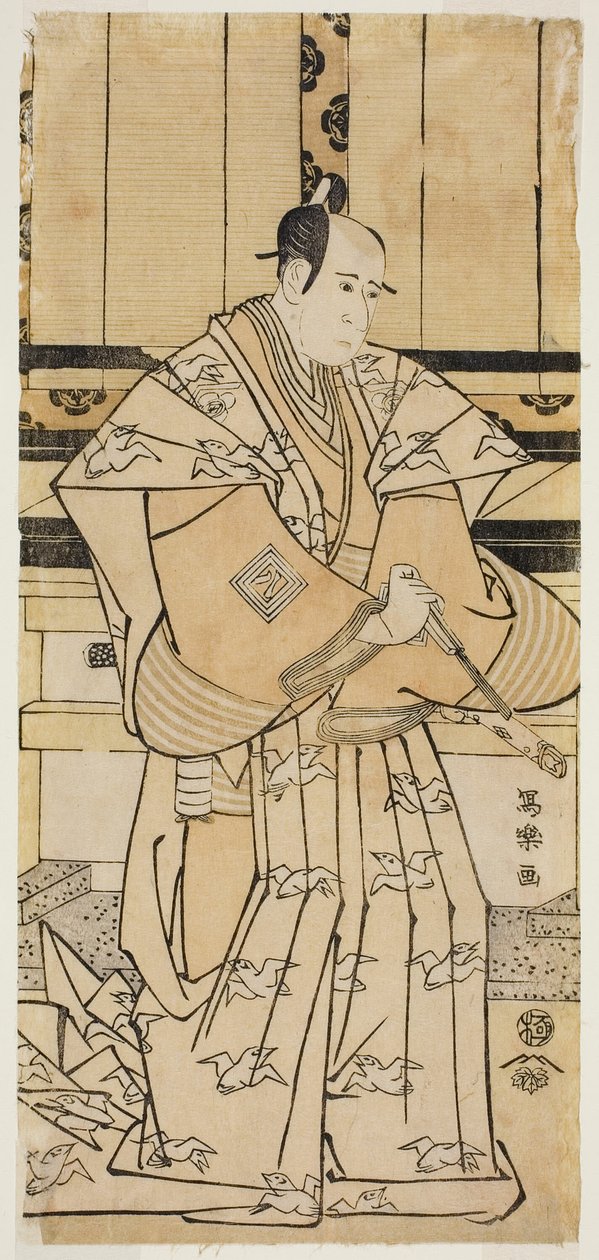 The Actor Ichikawa Yaozo III as Soga no Juro Sukenari by Toshusai Sharaku