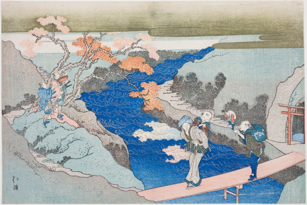 Autumn Maples at Takinogawa River, from the album 