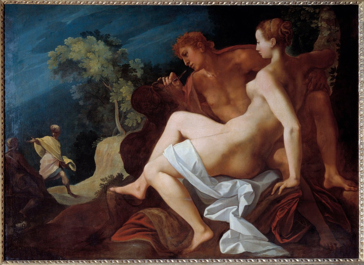 Angelique and Medor Illustration for 