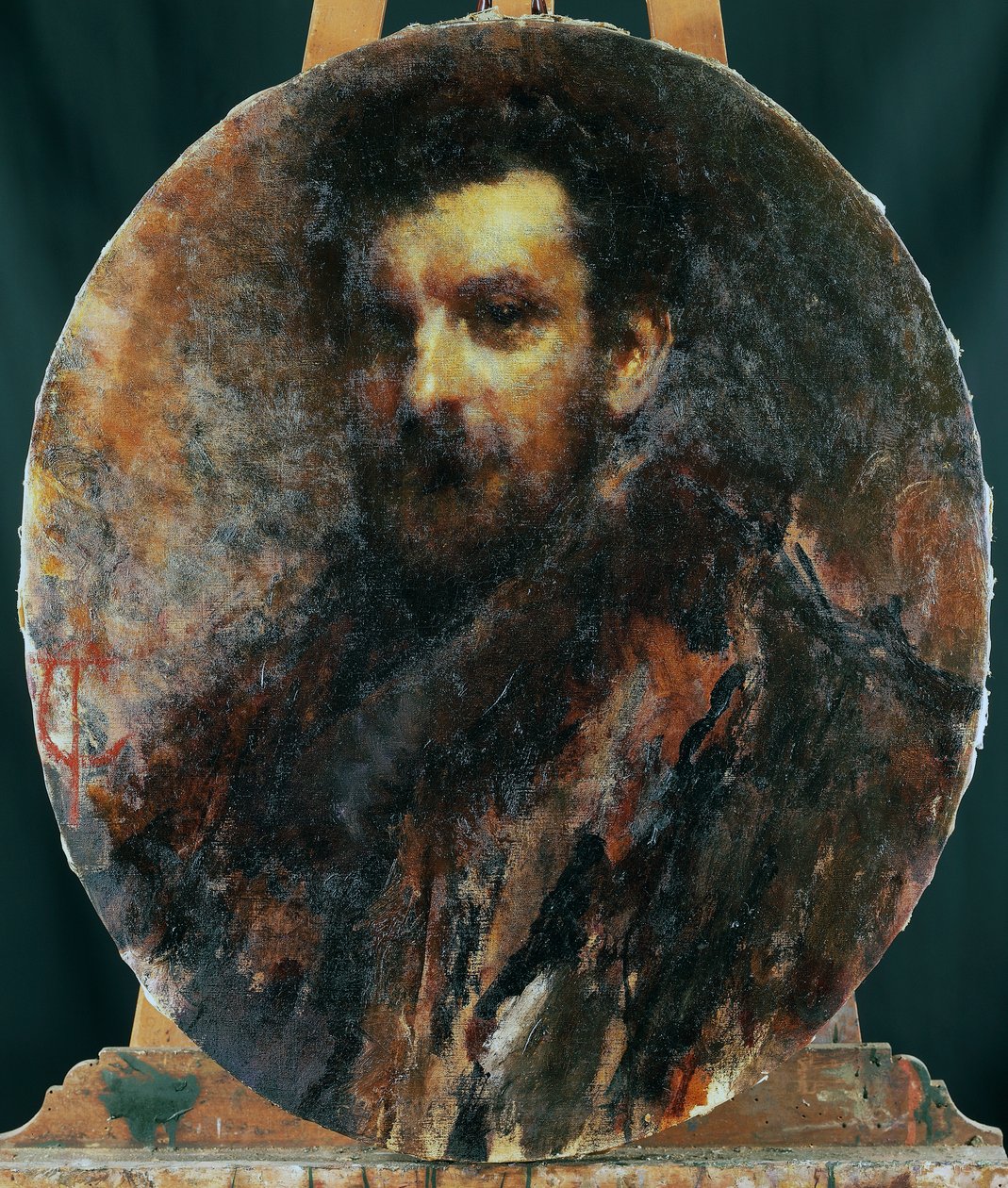 Portrait of Cletto Arrighi by Tranquillo Cremona