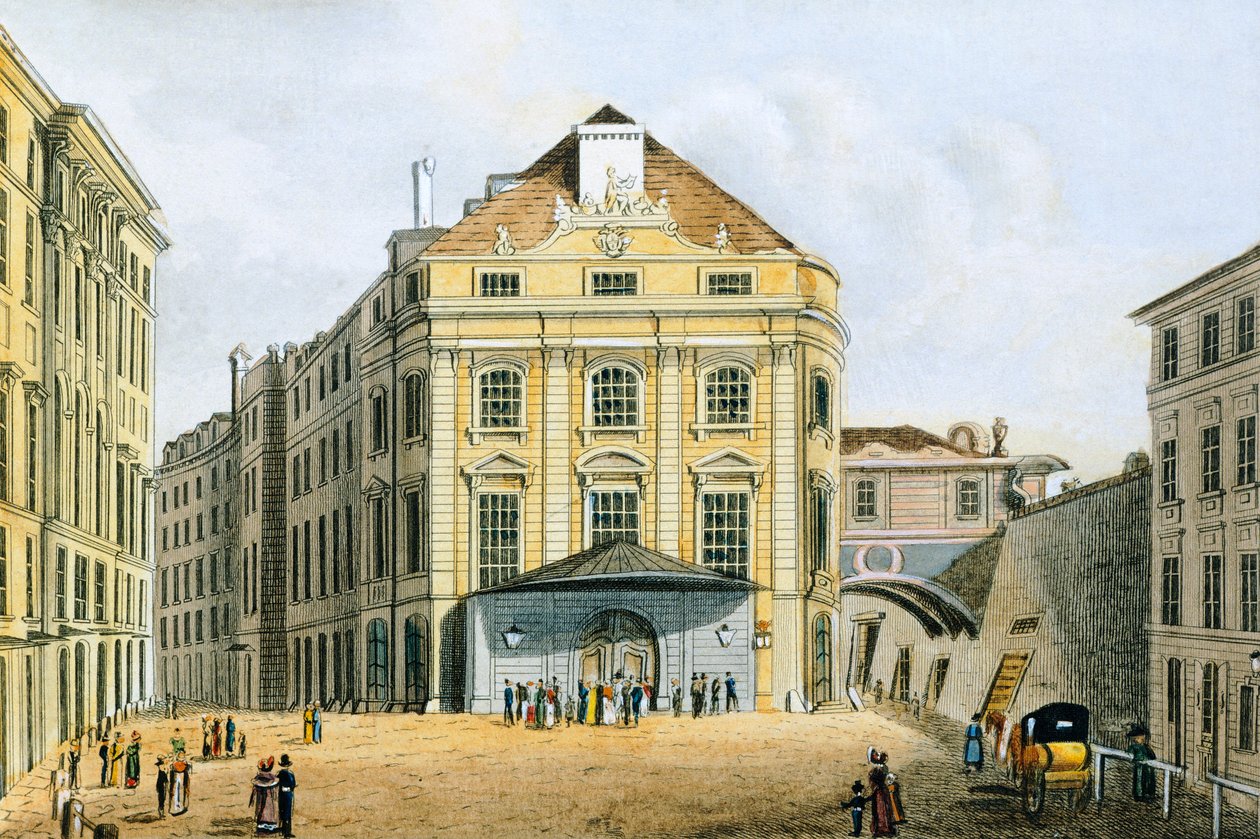 Kaiserliches and Koenigliches Hoftheater (Imperial and Royal Theatre) by Tranquillo Mollo