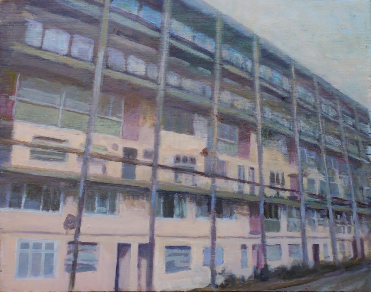 A place to live 60, 2013 by Trevor Burgess
