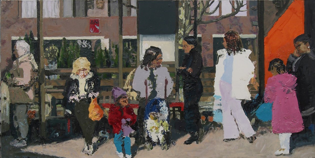 Bus stop by Trevor Burgess