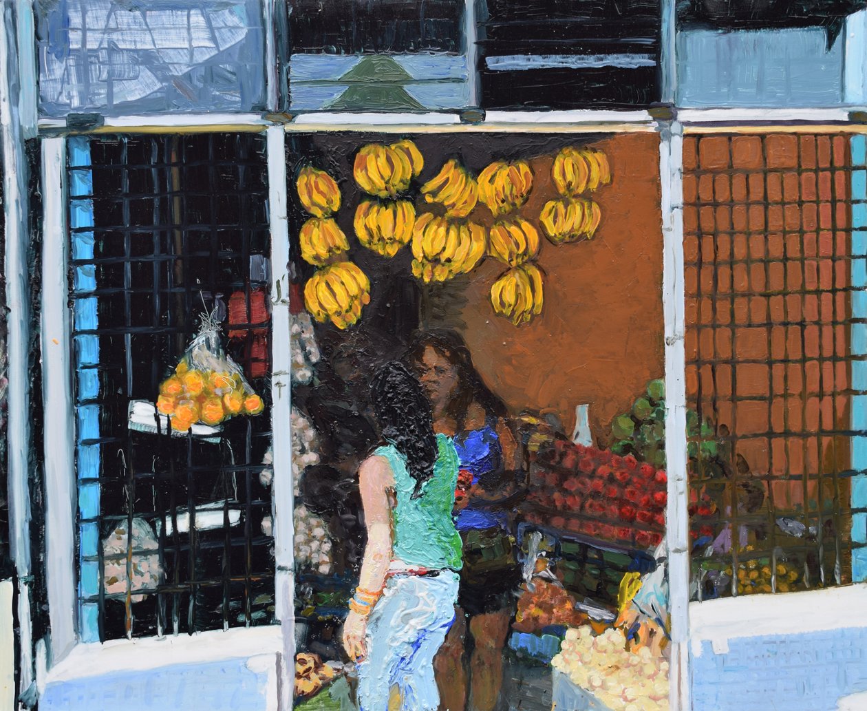 Fruit stall (San José, Costa Rica) by Trevor Burgess
