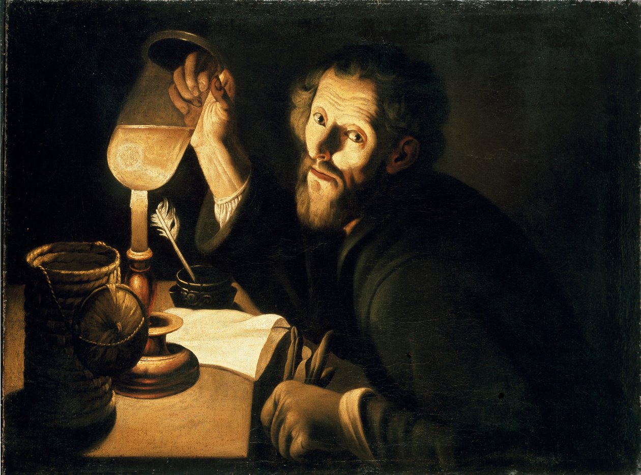 A Physician with a Urine Sample by Trophime Bigot
