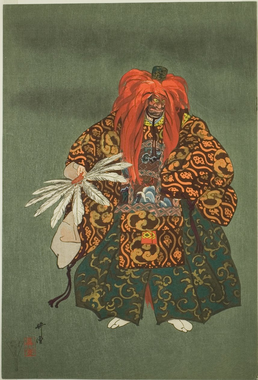 Kurama Tengu, from the series "One Hundred No Dramas" by Tsukioka Kogyo