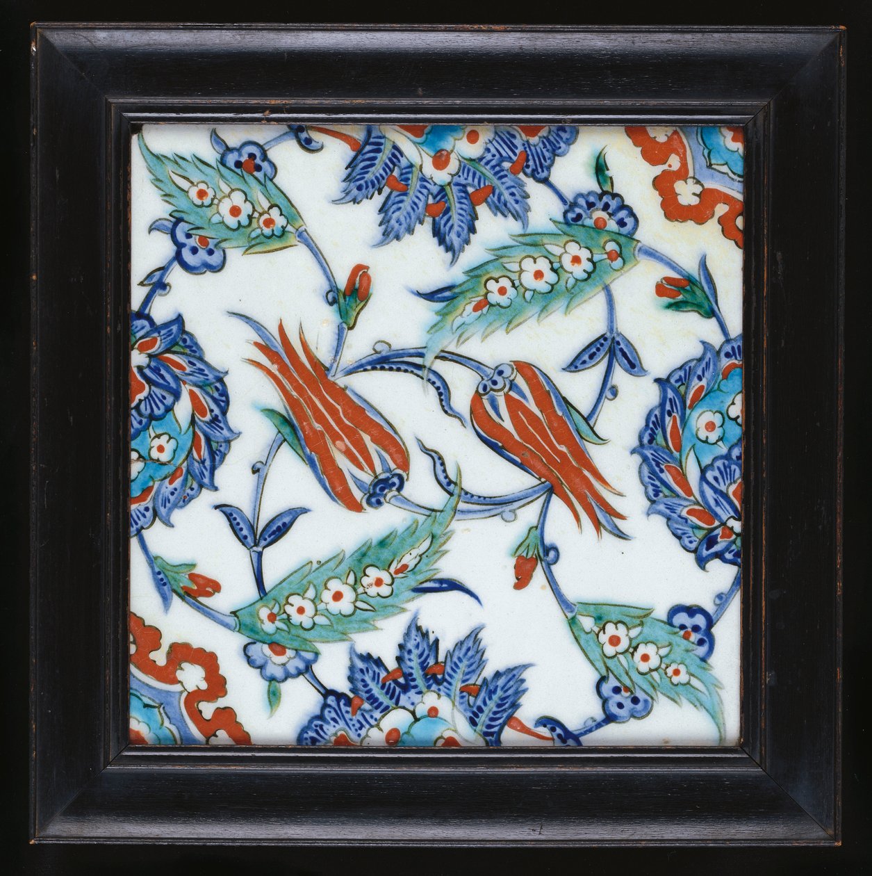An Iznik pottery tile by Turkish School: Buy fine art prints