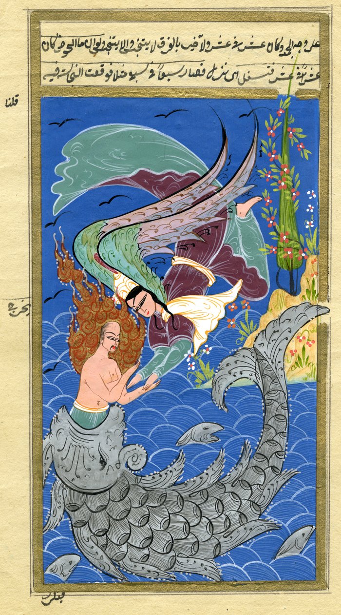 Jonah and the giant fish by Turkish School