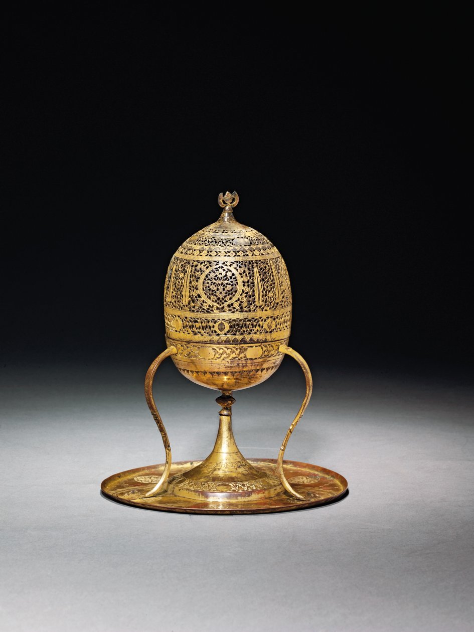 Ottoman incense burner by Turkish School