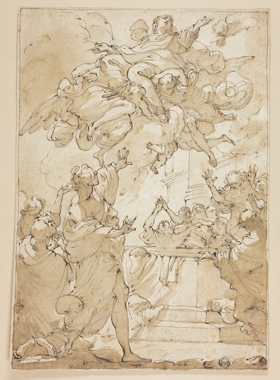 Assumption of the Virgin by Ubaldo Gandolfi