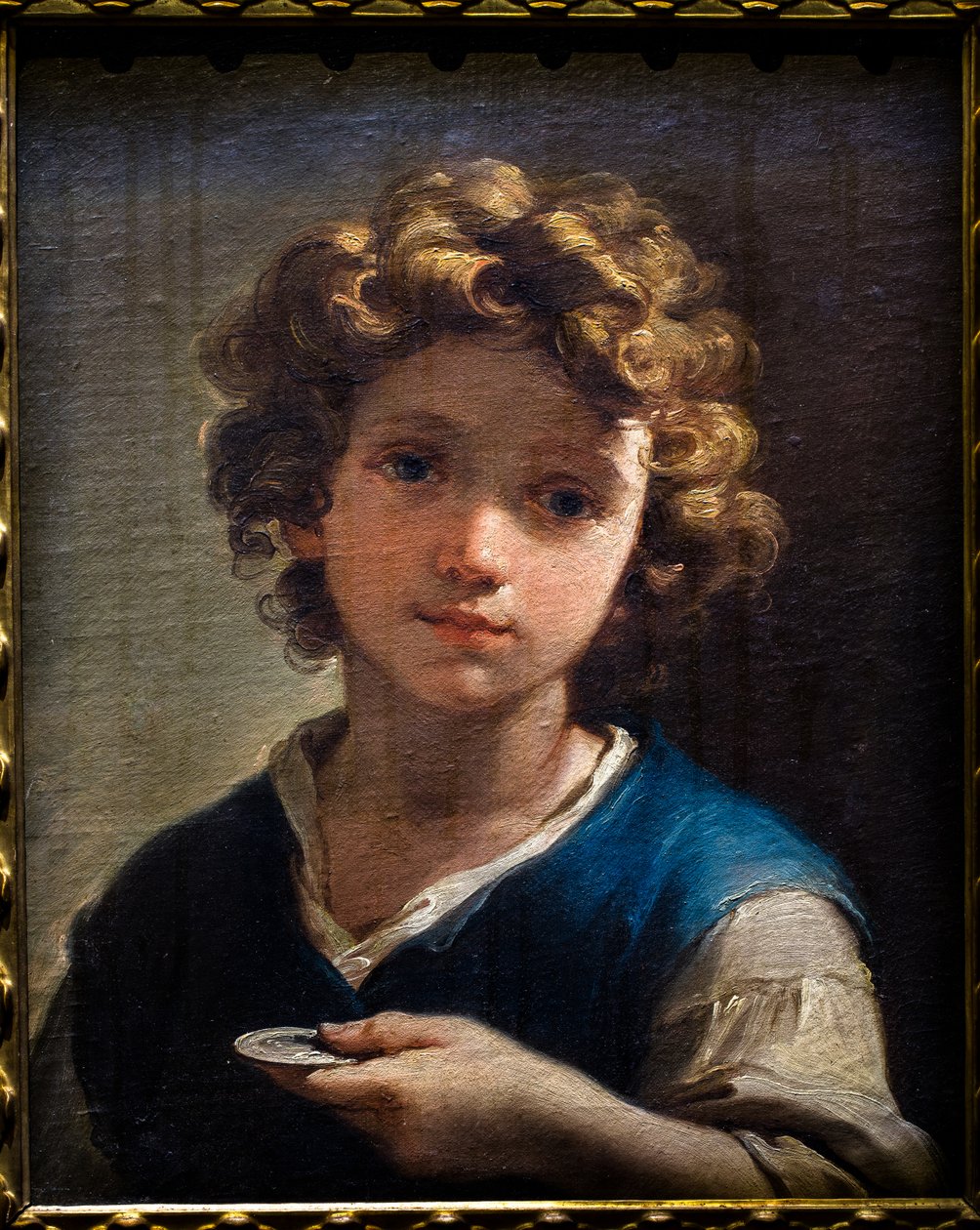 Bust of a Young Boy with a Coin, circa 1777 by Ubaldo Gandolfi