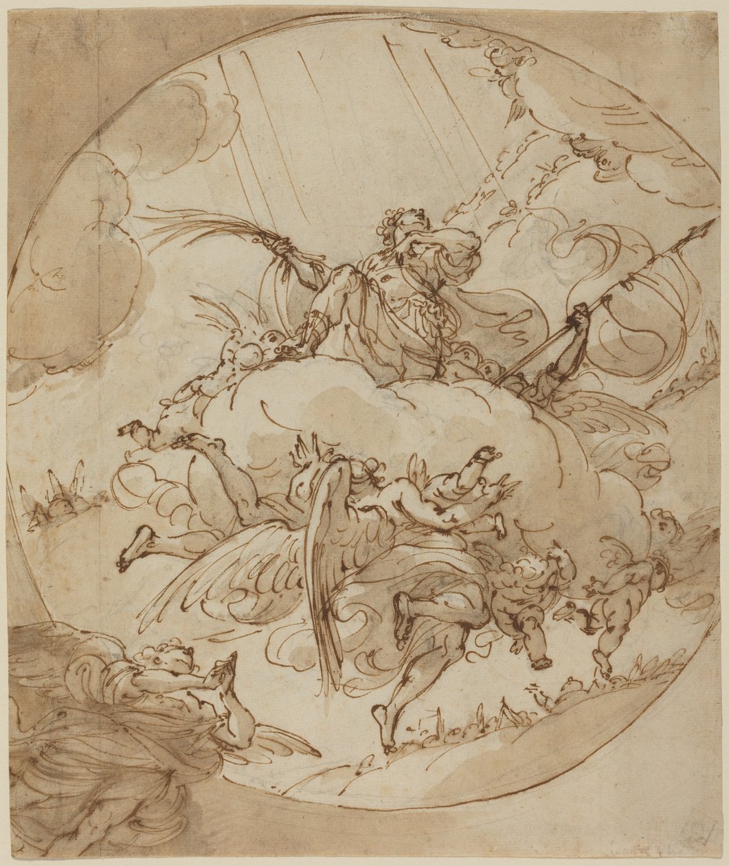 The Apotheosis of San Vitale by Ubaldo Gandolfi