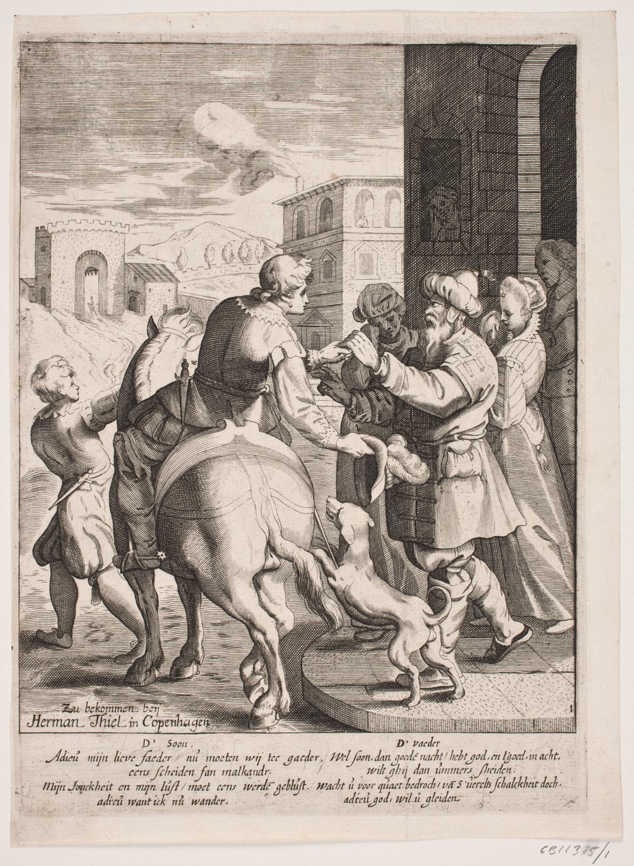 The Prodigal Son Leaves His Father