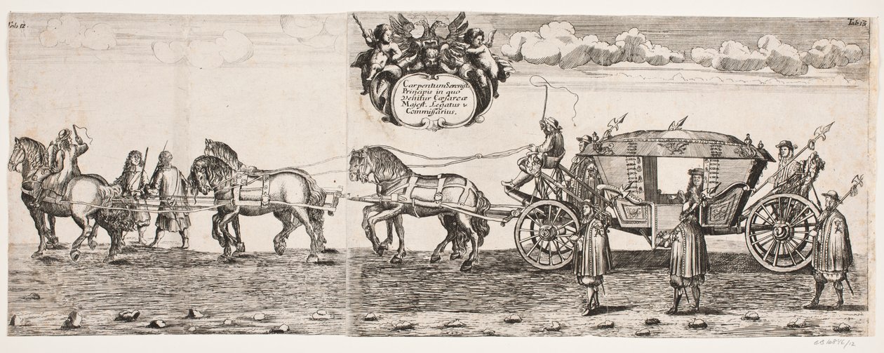 Procession for the Inauguration of Kiel University, Plate 12 and 13 by Ubekendt
