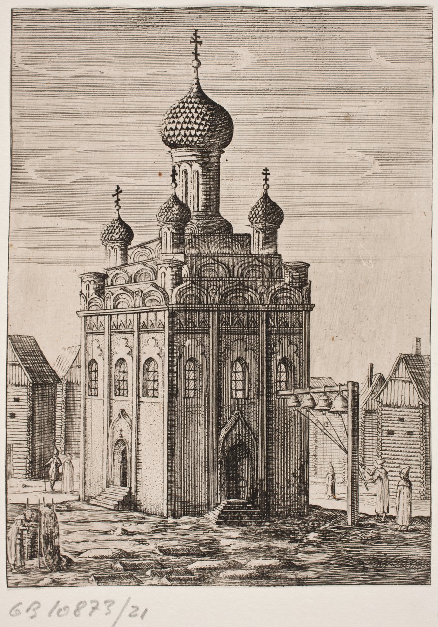 Russian church by Ubekendt