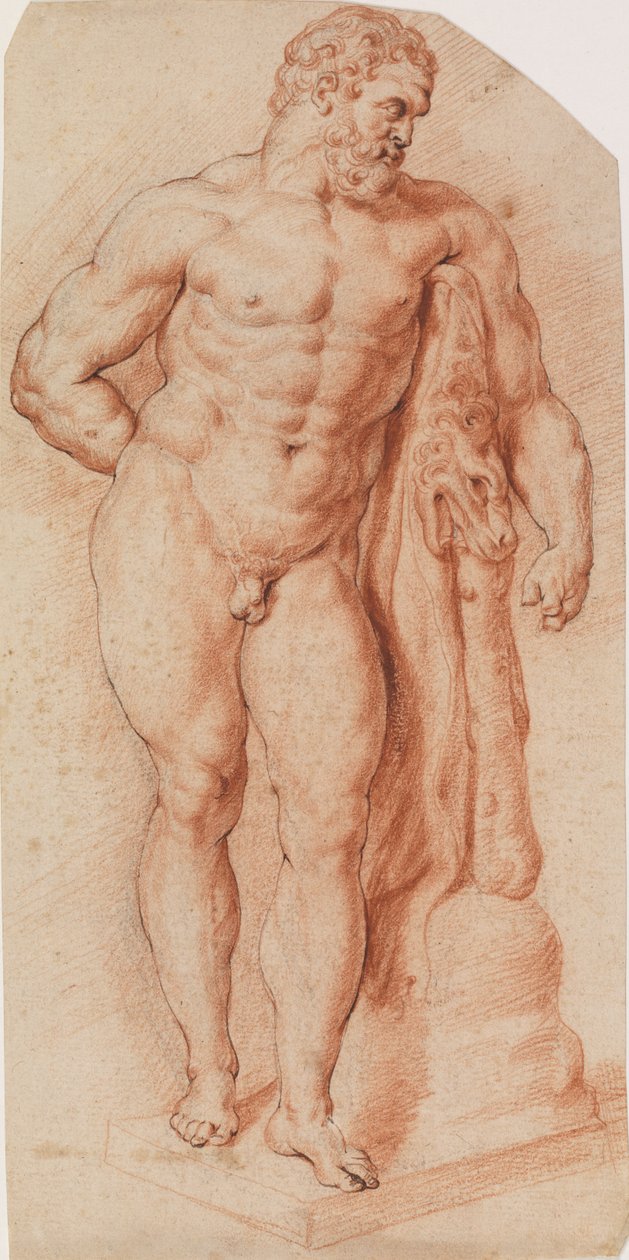 The Farnese Hercules, Naples by Ubekendt