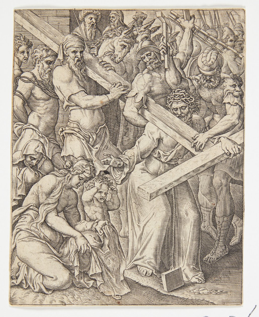 Christ Bearing the Cross and the Miracle of Veronica