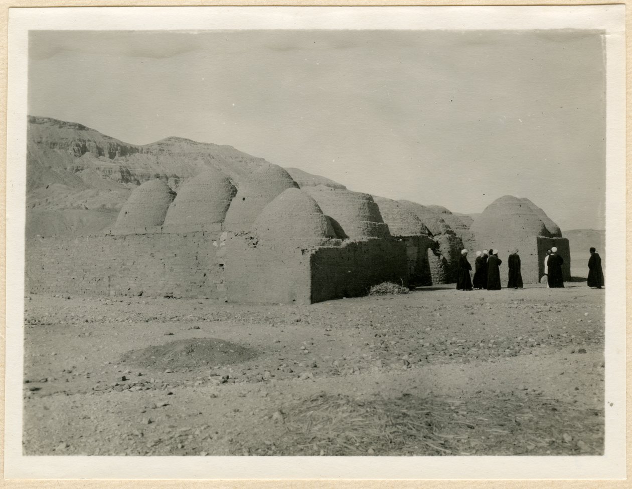 Monastery of Saints Theodore and Acladio, Medinet Habu, Egypt by Ugo Monneret de Villard