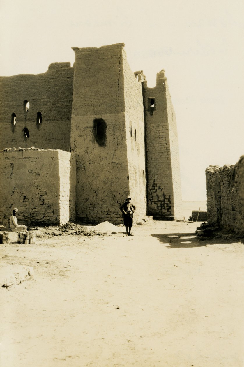 Monastery of St Simeon, Aswan, Egypt by Ugo Monneret de Villard