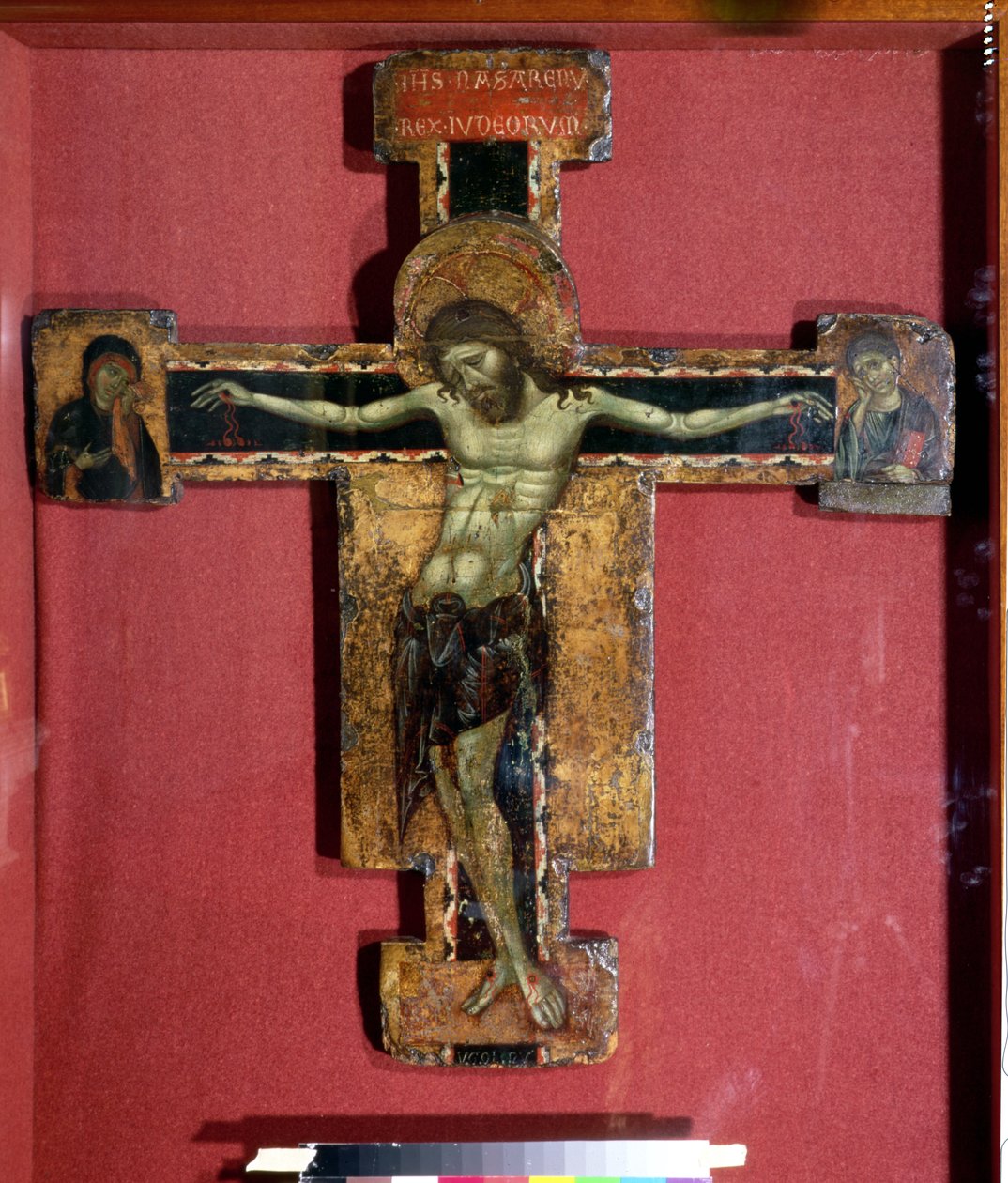 Cross with the Crucified Christ, 1260-65 by Ugolino di Tedice