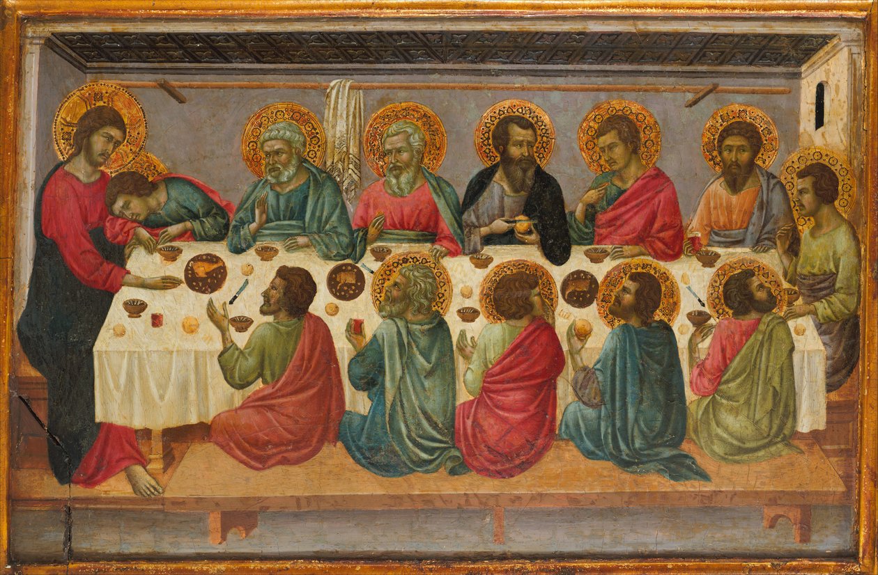 The Last Supper, ca. 1325-30 by Ugolino da Siena