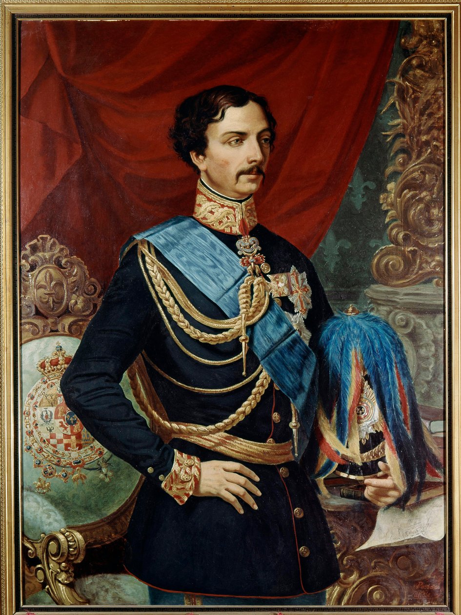 Charles of Bourbon Parma (1799-1883), Duke of Parma - Charles III of Bourbon (1823-1854) by Ulisse Passani