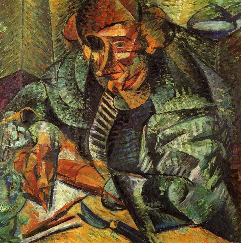 Lantigrazioso by Umberto Boccioni
