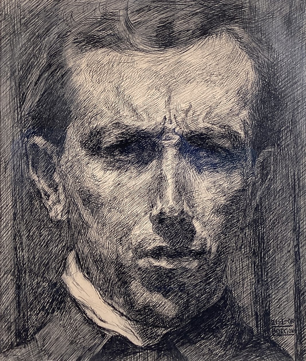 Self-Portrait by Umberto Boccioni