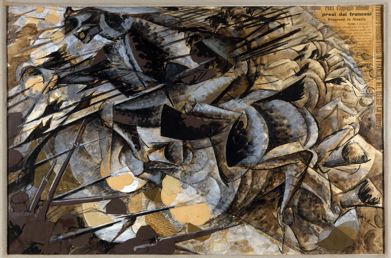 Unknown Image by Umberto Boccioni