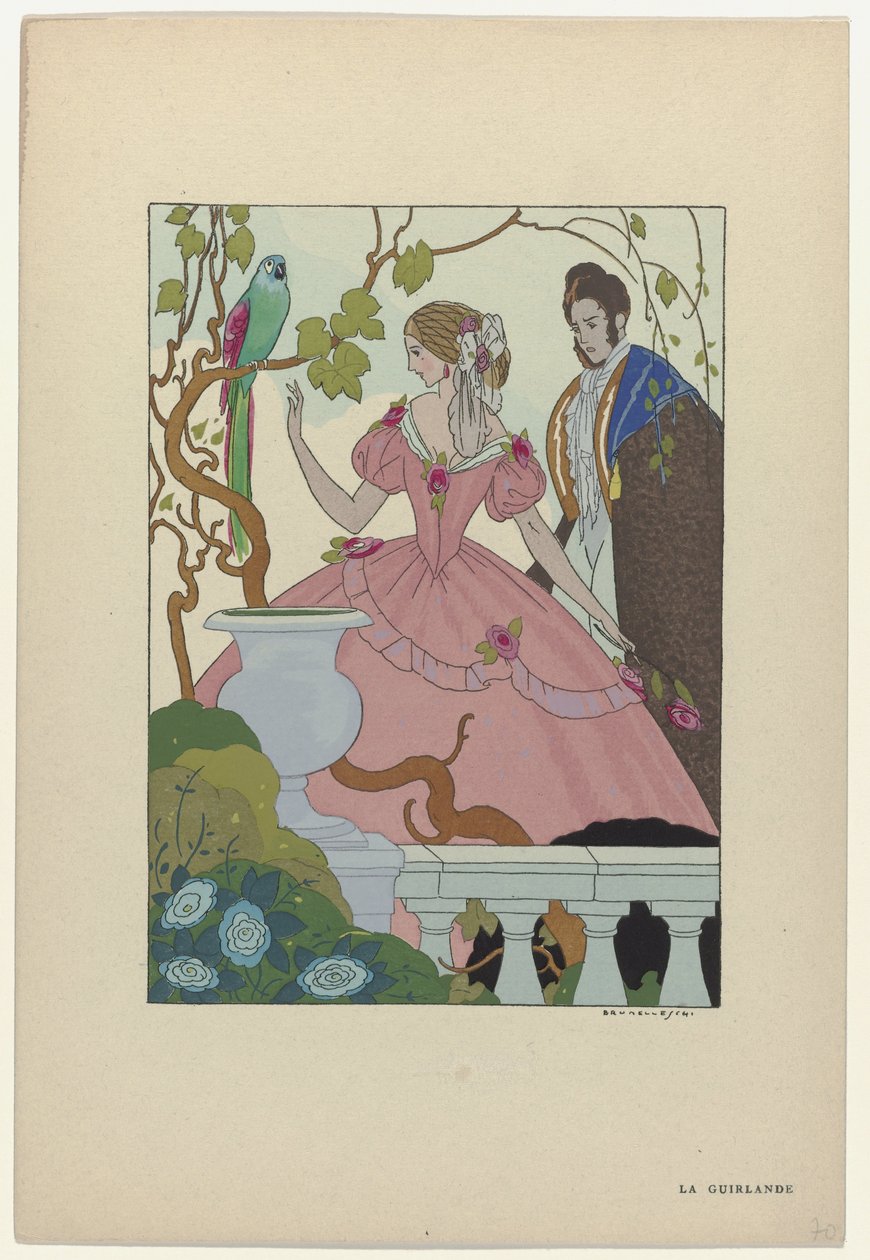La Guirlande, Monthly Album of Art and Literature, 1919-1920 by Umberto Brunelleschi