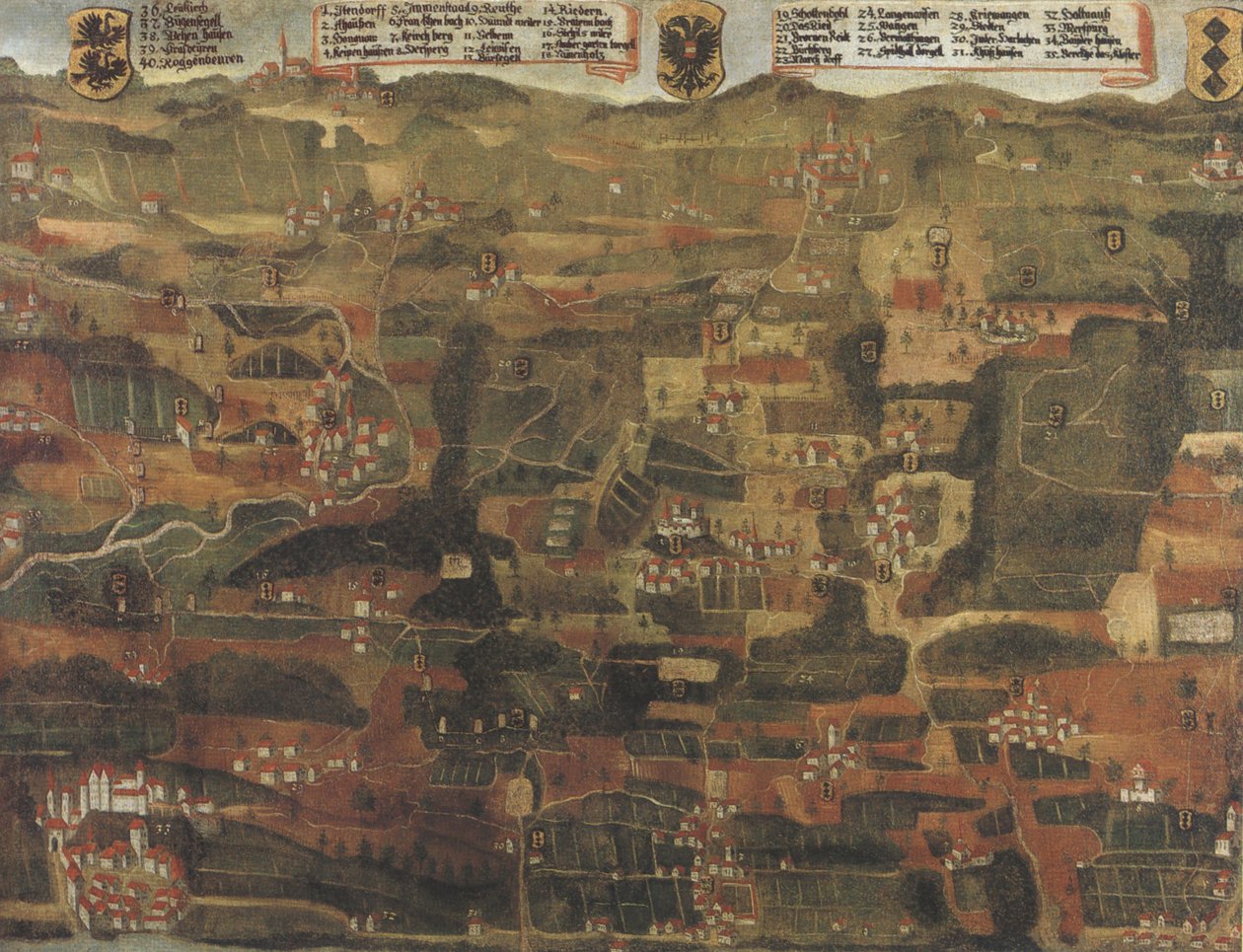 Ittendorf Land Table by Unbekannt Unbekannt
