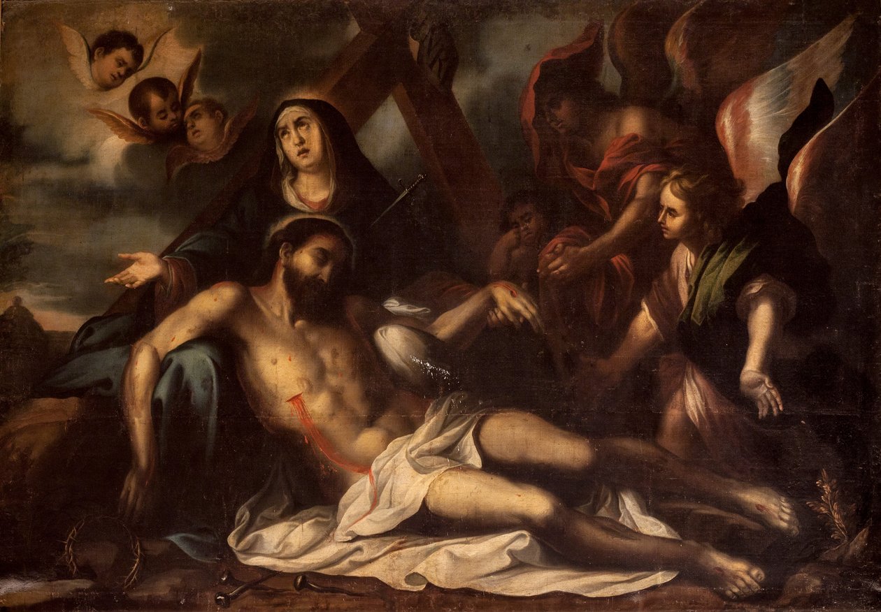 The Pietà by Unbekannt Unbekannt