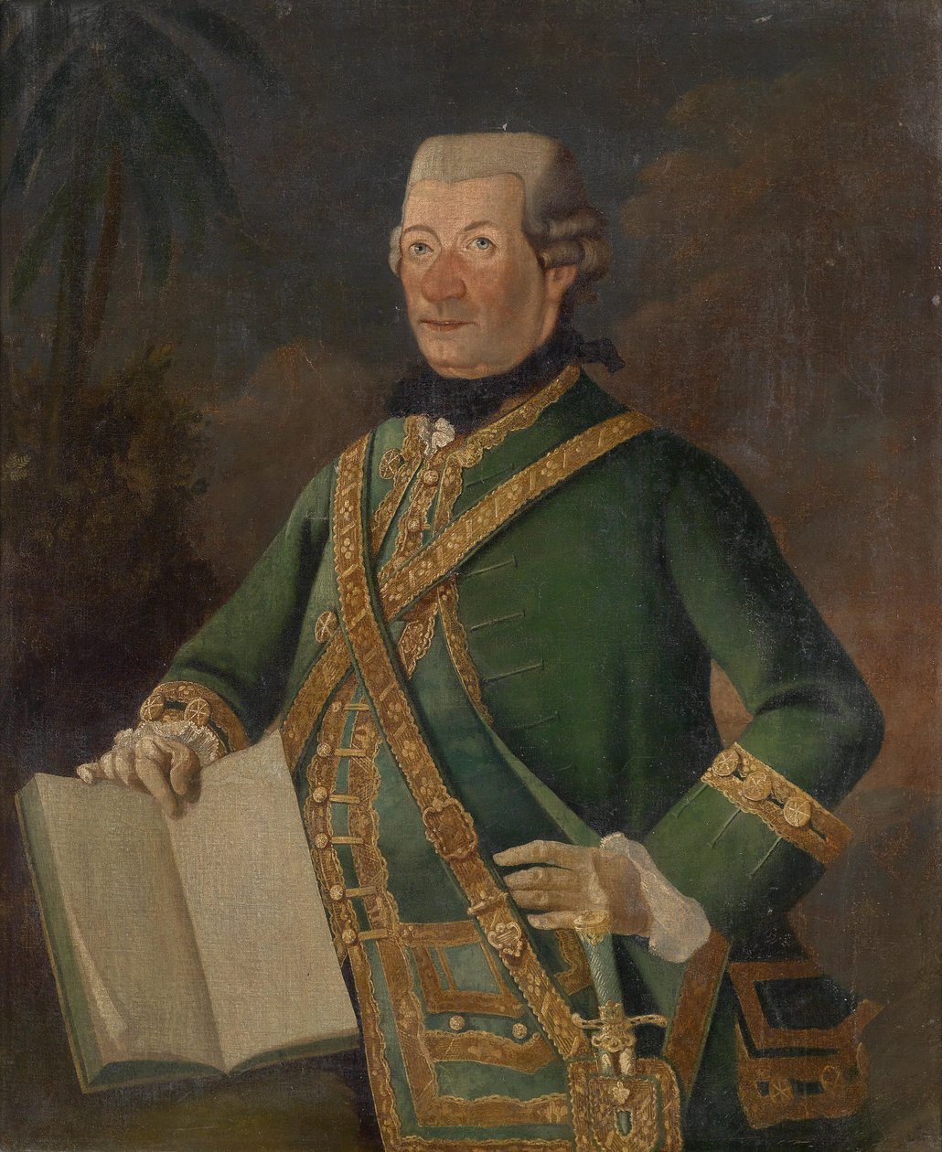 Portrait of a Gentleman by Unbekannt Unbekannt