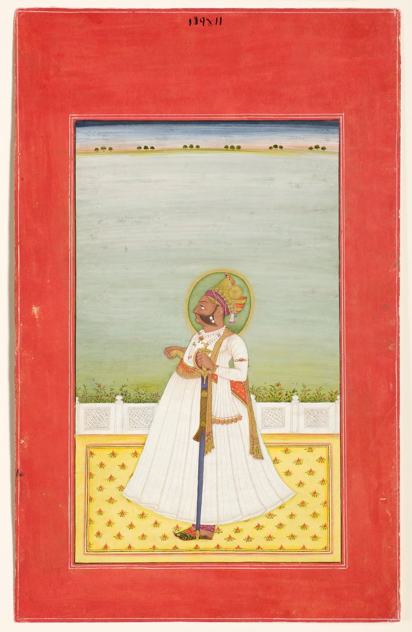Raja Gaj Singh of Bikaner by Unbekannt Unbekannt