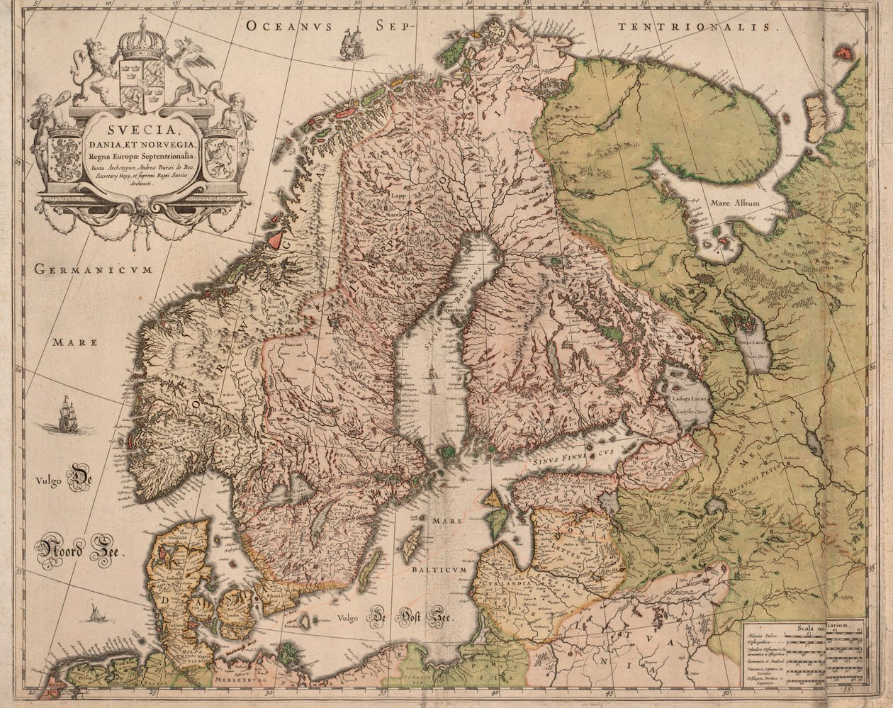 Sweden, Denmark, and Norway by Unbekannt Unbekannt