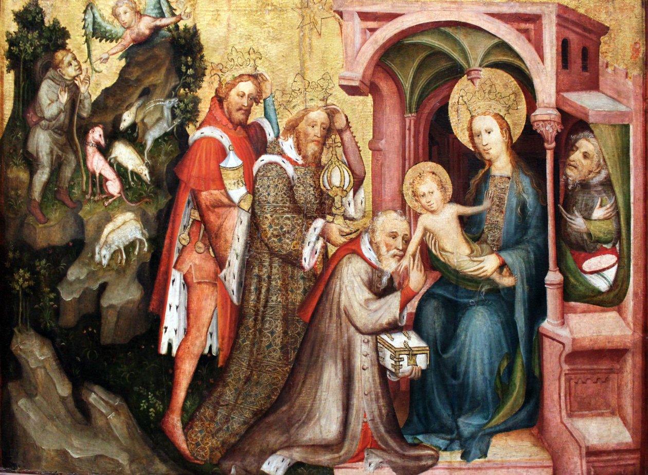 Adoration of the Magi by Unbekannt Unbekannt: Fine art print
